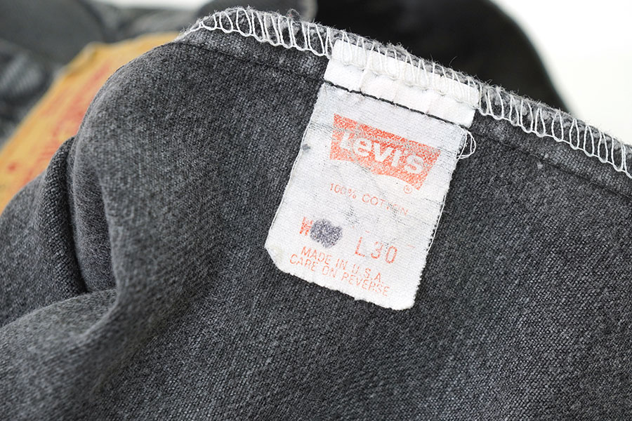 90's Levi's 505 ブラック デニムパンツ 表記(33x30) USA製 Rマーク