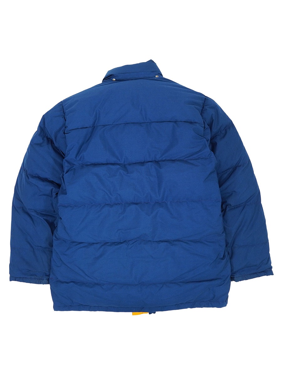 70's 茶タグ THE NORTH FACE ブルックスレンジ ネイビー×イエロー 表記