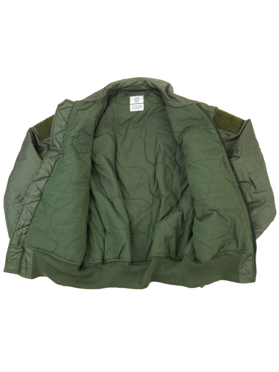 03 USAF CWU-45/P MIL-J-83388E フライトジャケット 表記(LARGE