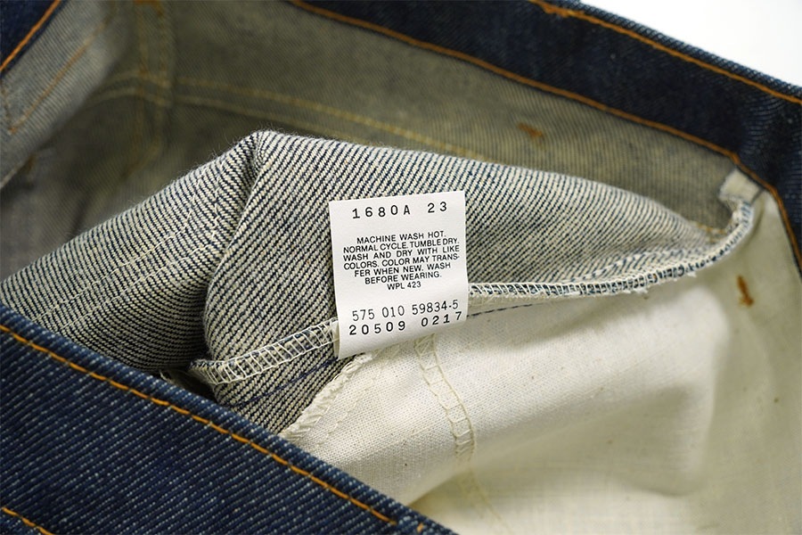 80's～ Levi's 509 デニムパンツ USA製 表記(33x36) DEAD