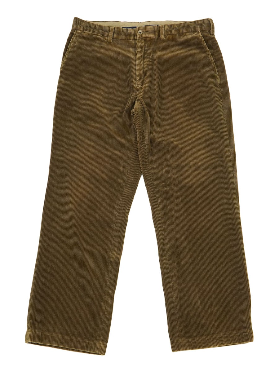 【12/1特価】ラルフローレン コーデュロイパンツ 36 ブラウン グランパコア ラルフローレン PRESTON PANT 太畝コーデュロイパンツ ブラウン