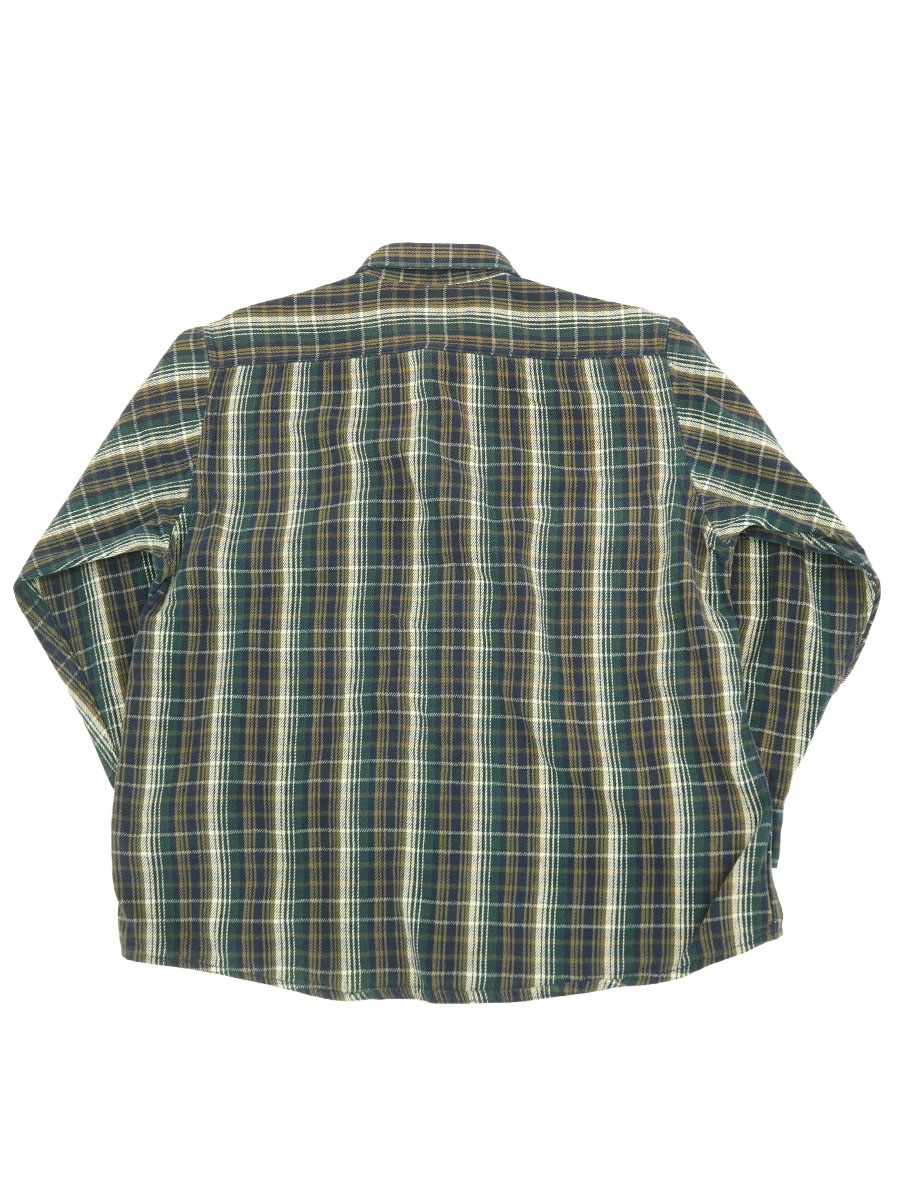 90'S FIVE BROTHER PLAID FLANNEL SHIRT (SIZE.X LARGE) | NEW ITEM