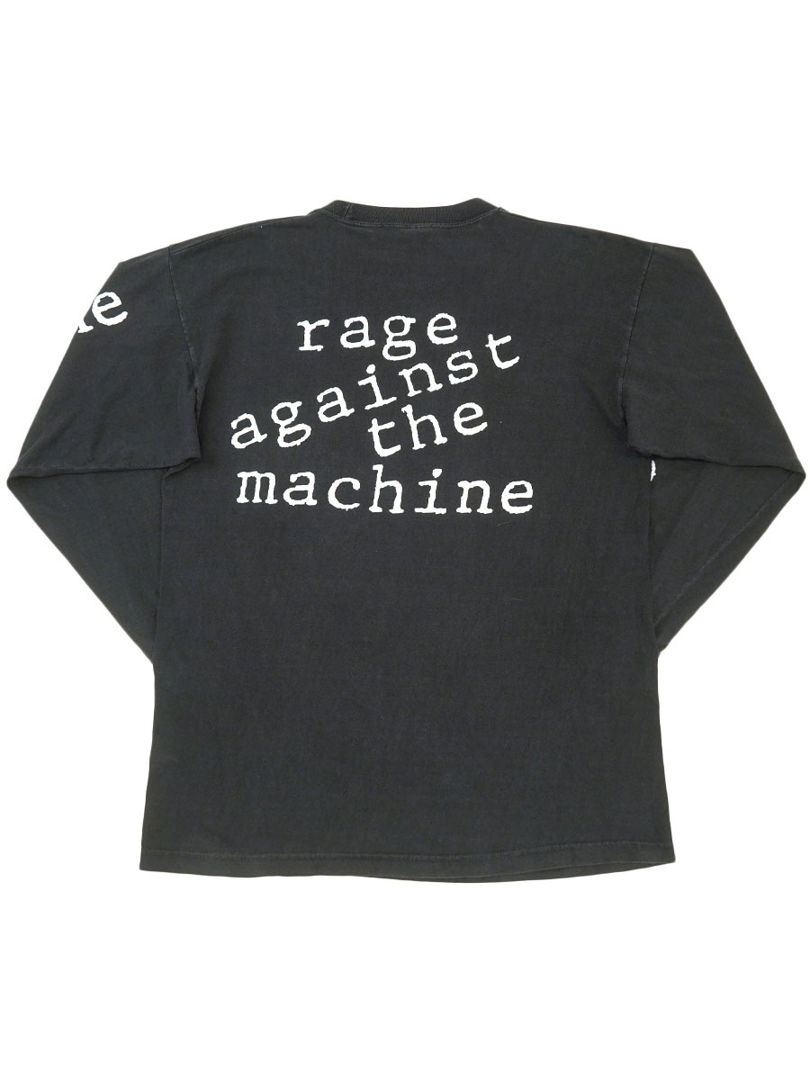 90'S RAGE AGAINST THE MACHINE ''FUCT'' LONG SLEEVE T SHIRT (APPROX