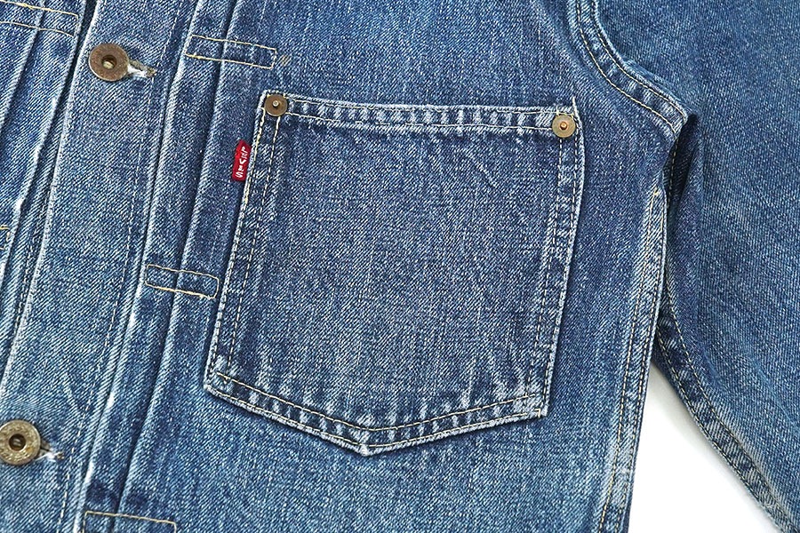 40'S LEVI'S S506XX DENIM JACKET WWⅡ (APPROX.34) LAUREL BUTTON