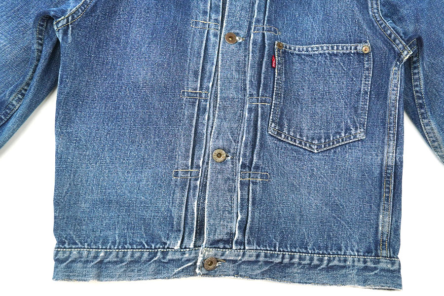 40'S LEVI'S S506XX DENIM JACKET WWⅡ (APPROX.34) LAUREL BUTTON