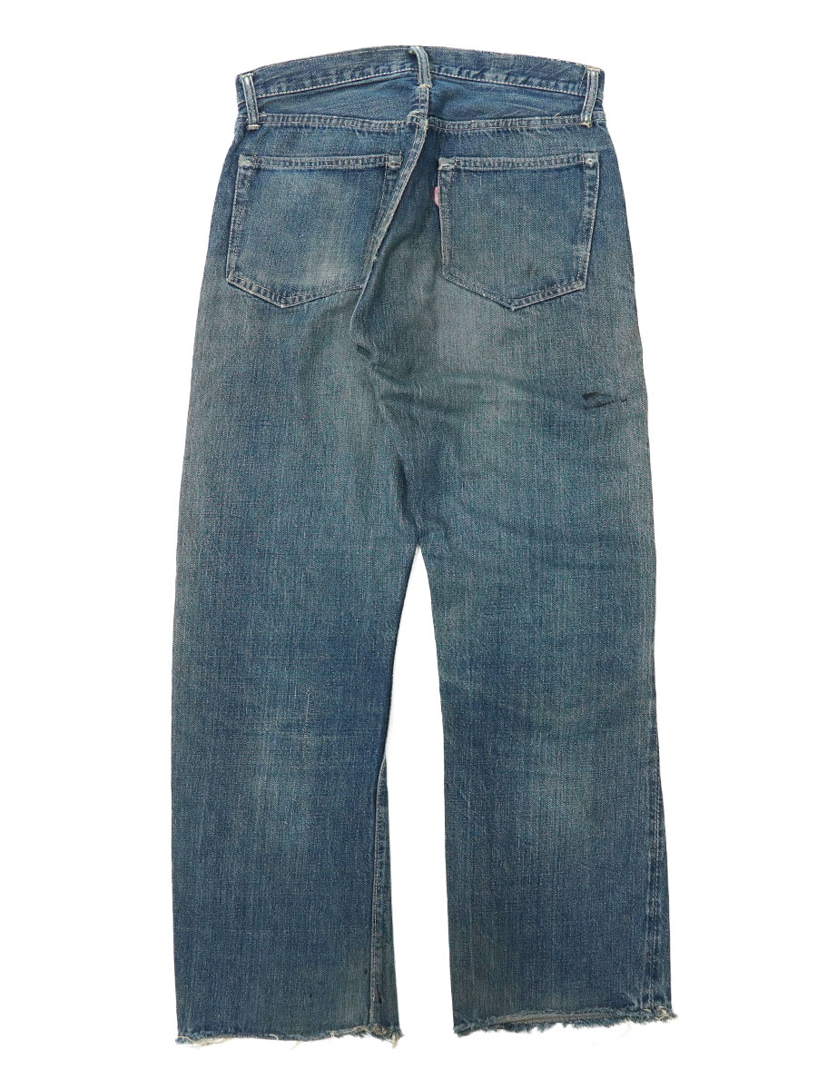 40's WW2 Levi's S501XX 月桂樹ボタン 無刻印リベット 極上雰囲気 実寸