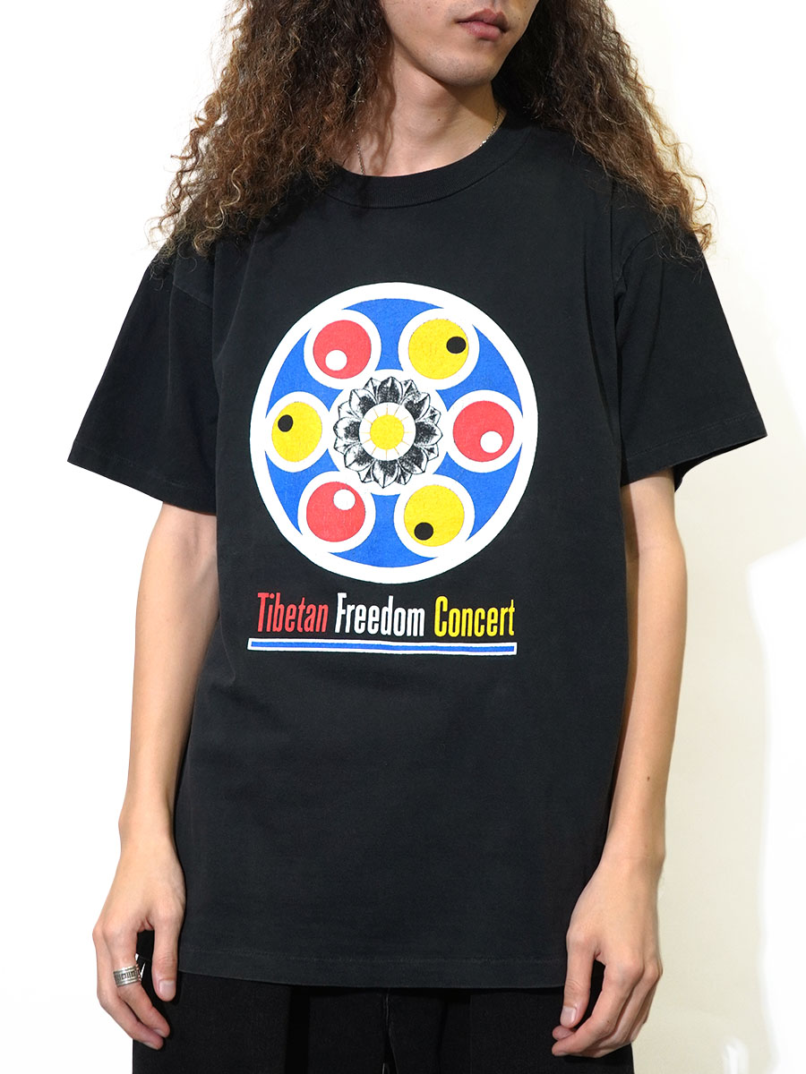 90's Winterland ''Tibetan Freedom Concert'' 両面プリントTシャツ