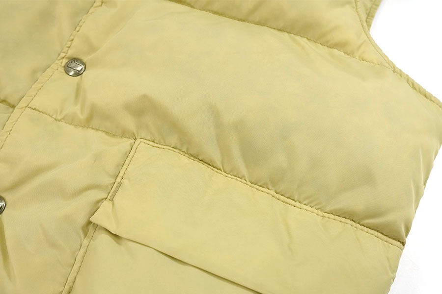 90's Woolrich ダウンベスト タン 表記(M)