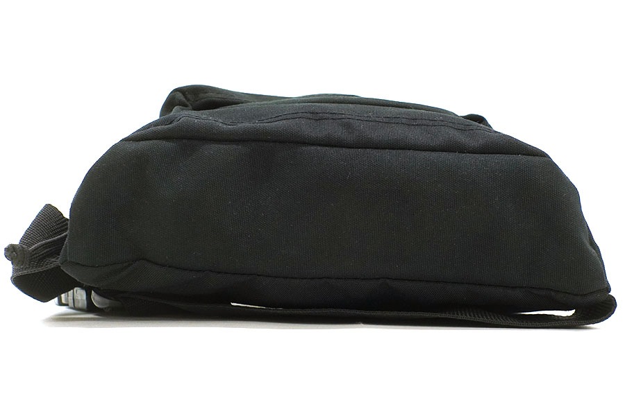 80's～ EASTPAK レザー切り替え ウエストポーチ ブラック USA製