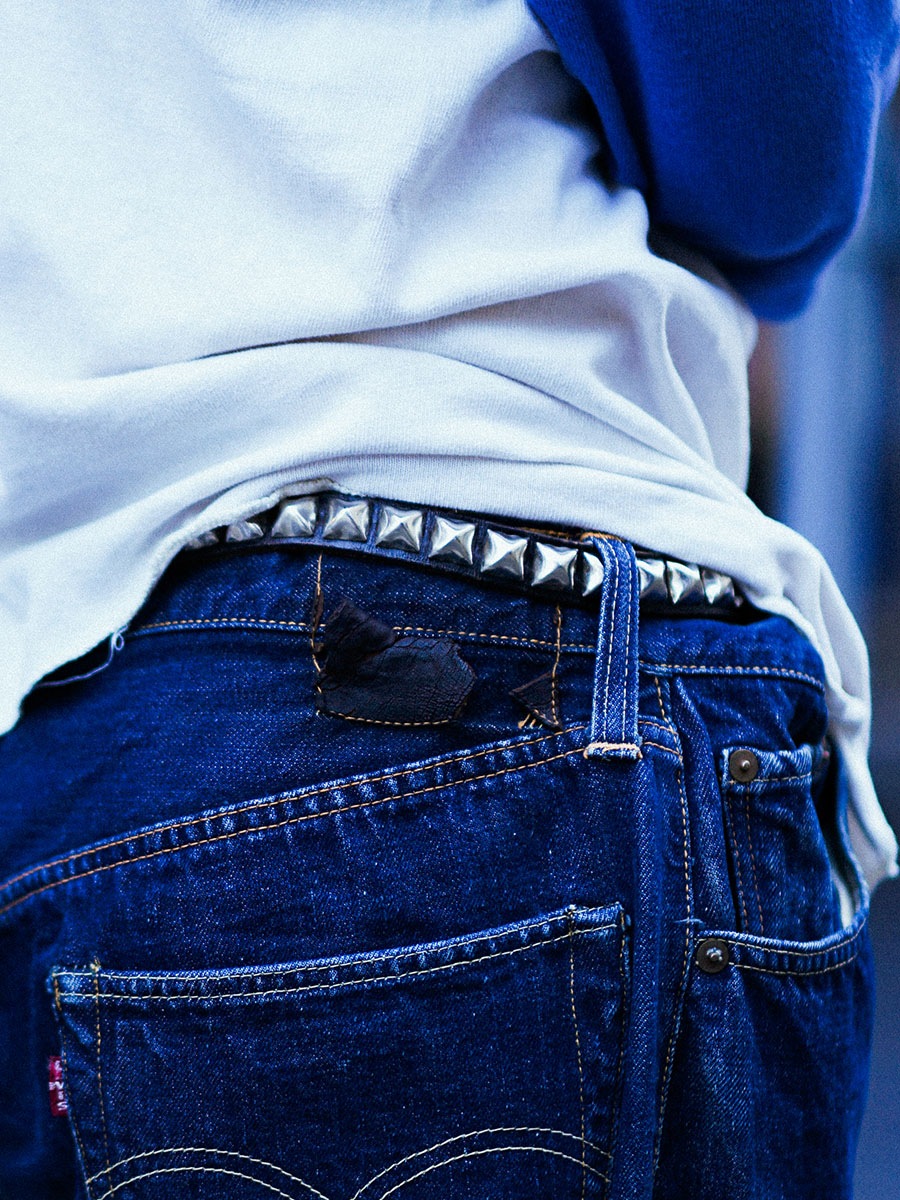 50's Levi's 501XX デニムパンツ 濃紺 極上雰囲気 実寸(W36 L29.5) レザーパッチ残り
