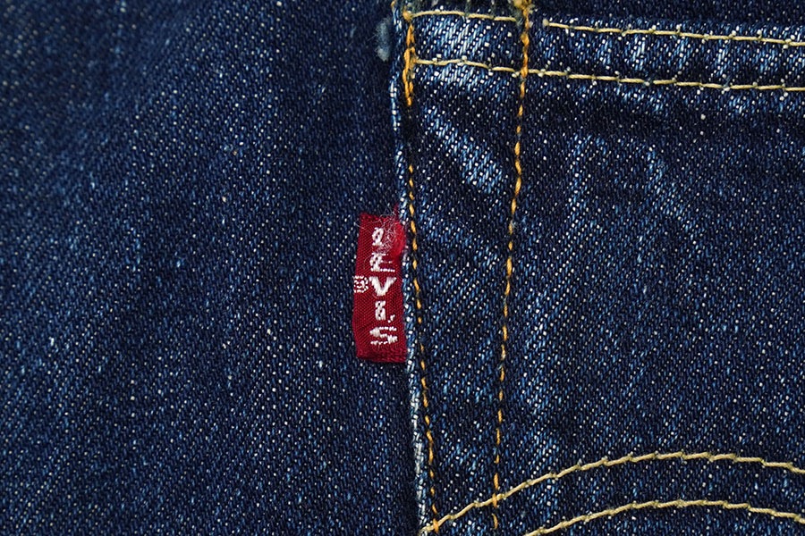 50's Levi's 501XX デニムパンツ 濃紺 極上雰囲気 実寸(W36 L29.5) レザーパッチ残り