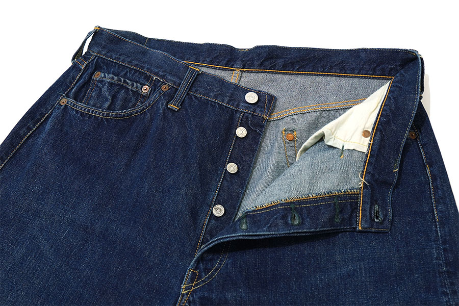 50's Levi's 501XX デニムパンツ 濃紺 極上雰囲気 実寸(W36 L29.5) レザーパッチ残り
