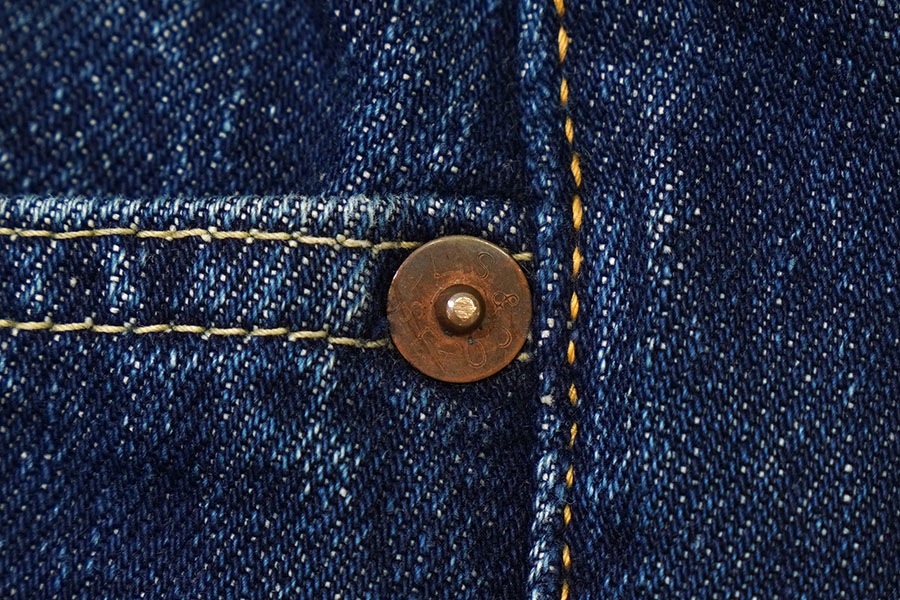 50's Levi's 501XX デニムパンツ 濃紺 極上雰囲気 実寸(W36 L29.5) レザーパッチ残り