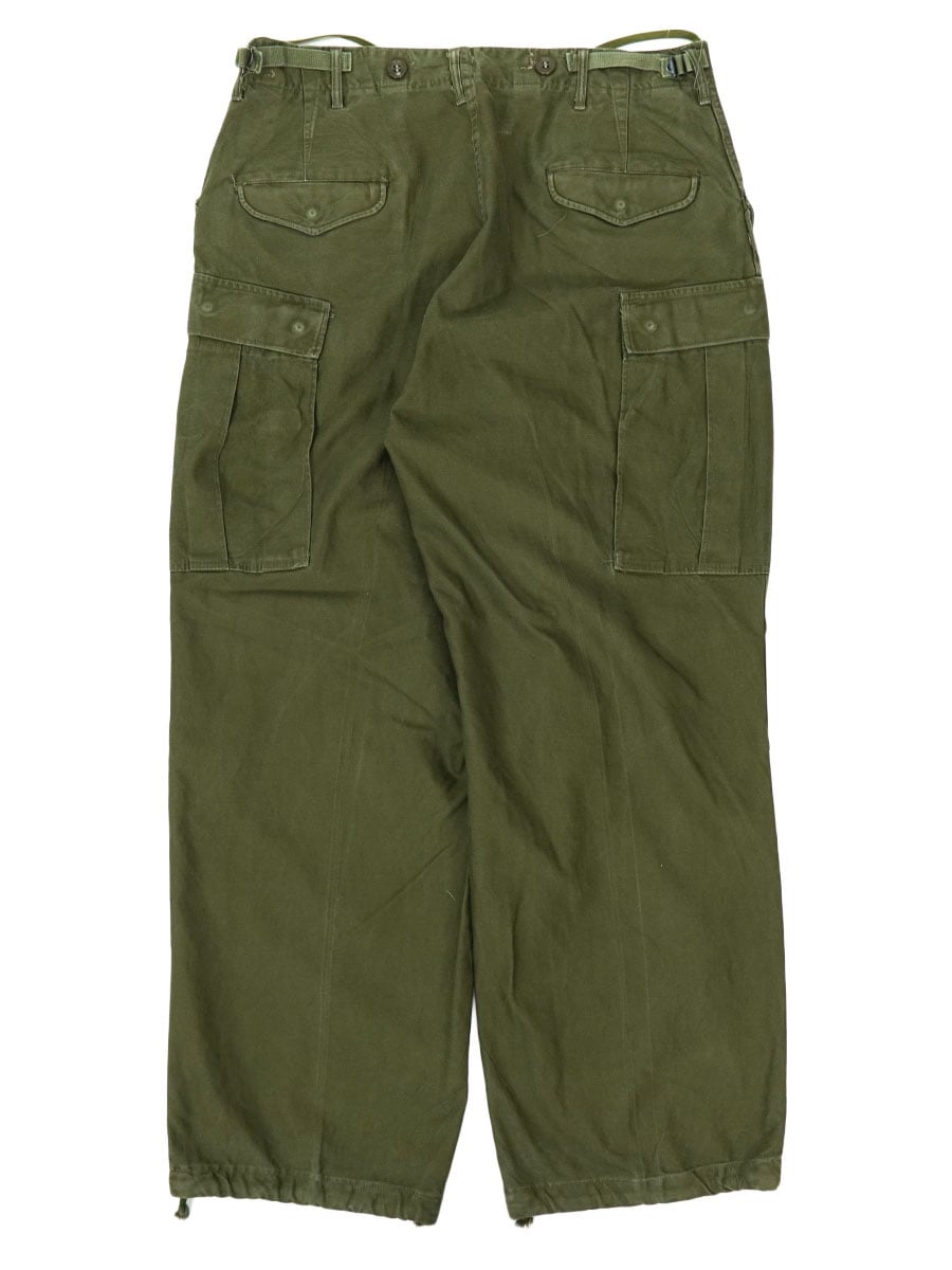 大人 可愛い 服  52's U.S.ARMY 表記(MEDIUM-REGULAR フィールドパンツ M-51 パンツ