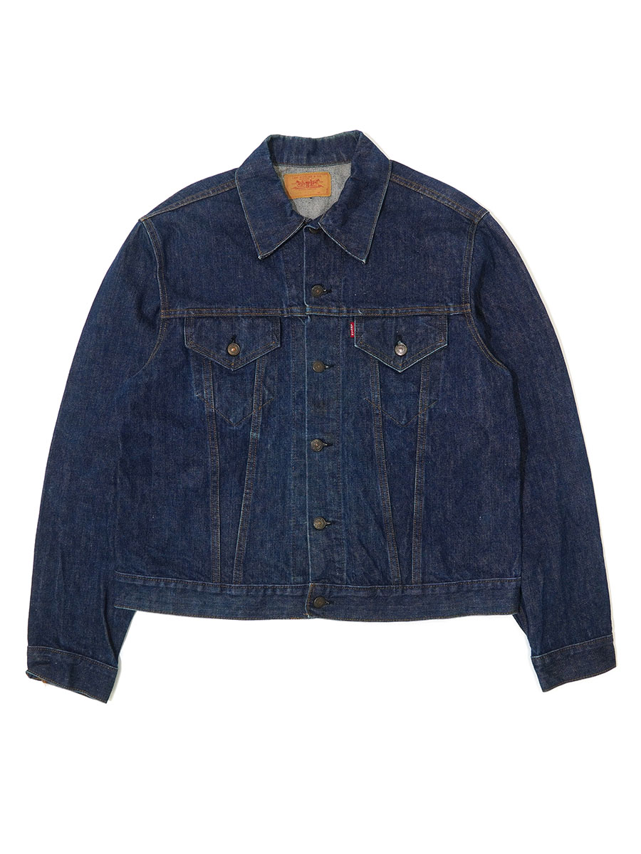 60's LEVI'S 70505 BIG-E デニムジャケット 濃紺 実寸(46位