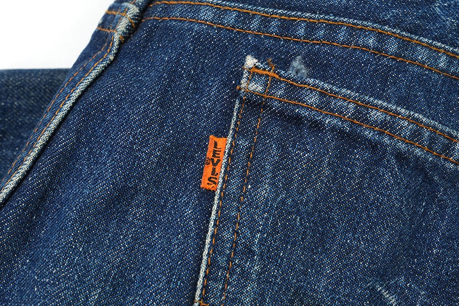 60's Levi's 606 オレンジタブ BIG-E デニムパンツ 良色落ち 実寸(W33 L28)