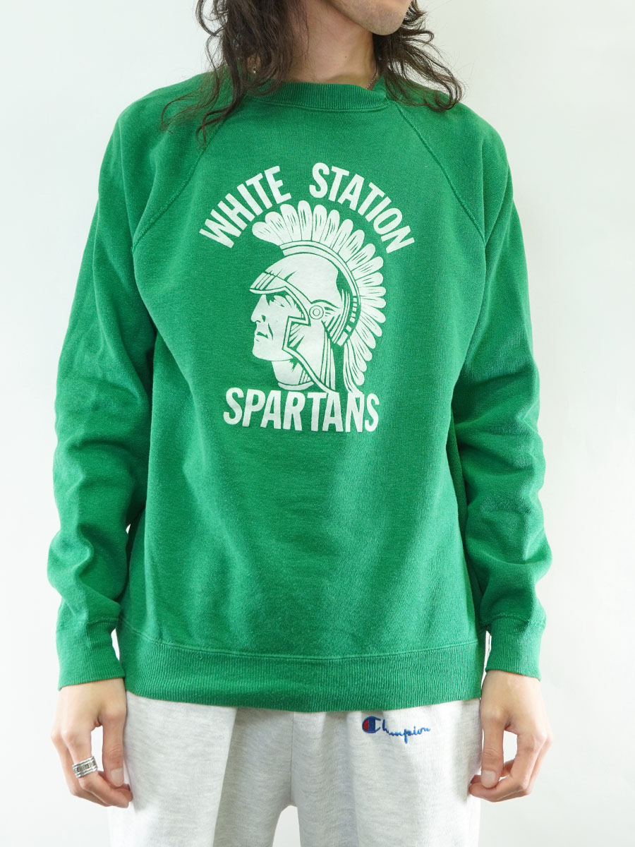 60's インディアンヘッド 3段フェルトプリント ラグランスリーブ