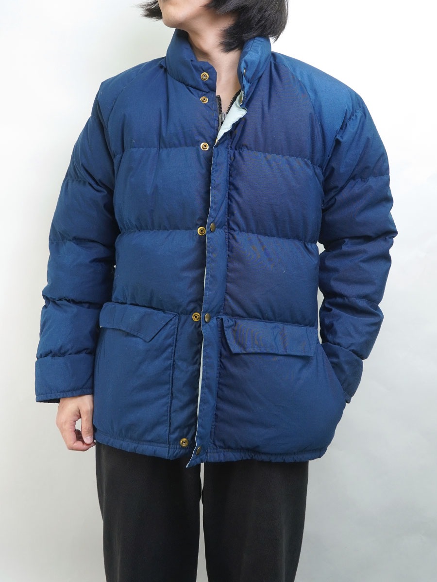 70's Blue Puma ダウンジャケット ネイビーブルー 表記(M) | すべての