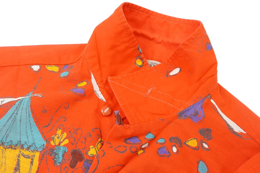 60'S PENNEY'S TOWNCRAFT LOOP COLLAR S/S SHIRT (SZIE.MEDIUM) | NEW