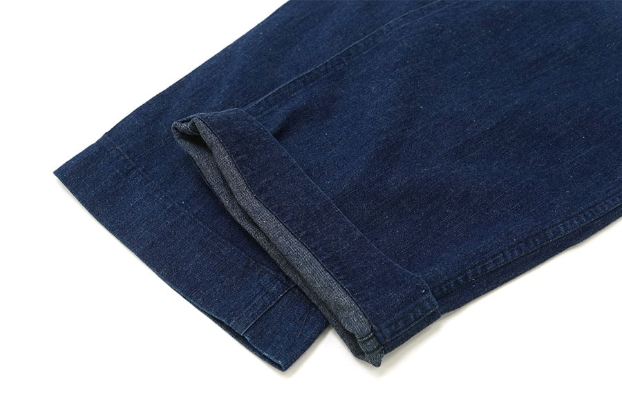 50's U.S.NAVY デニムセーラーパンツ 濃青 実寸(30x26位) ASIS
