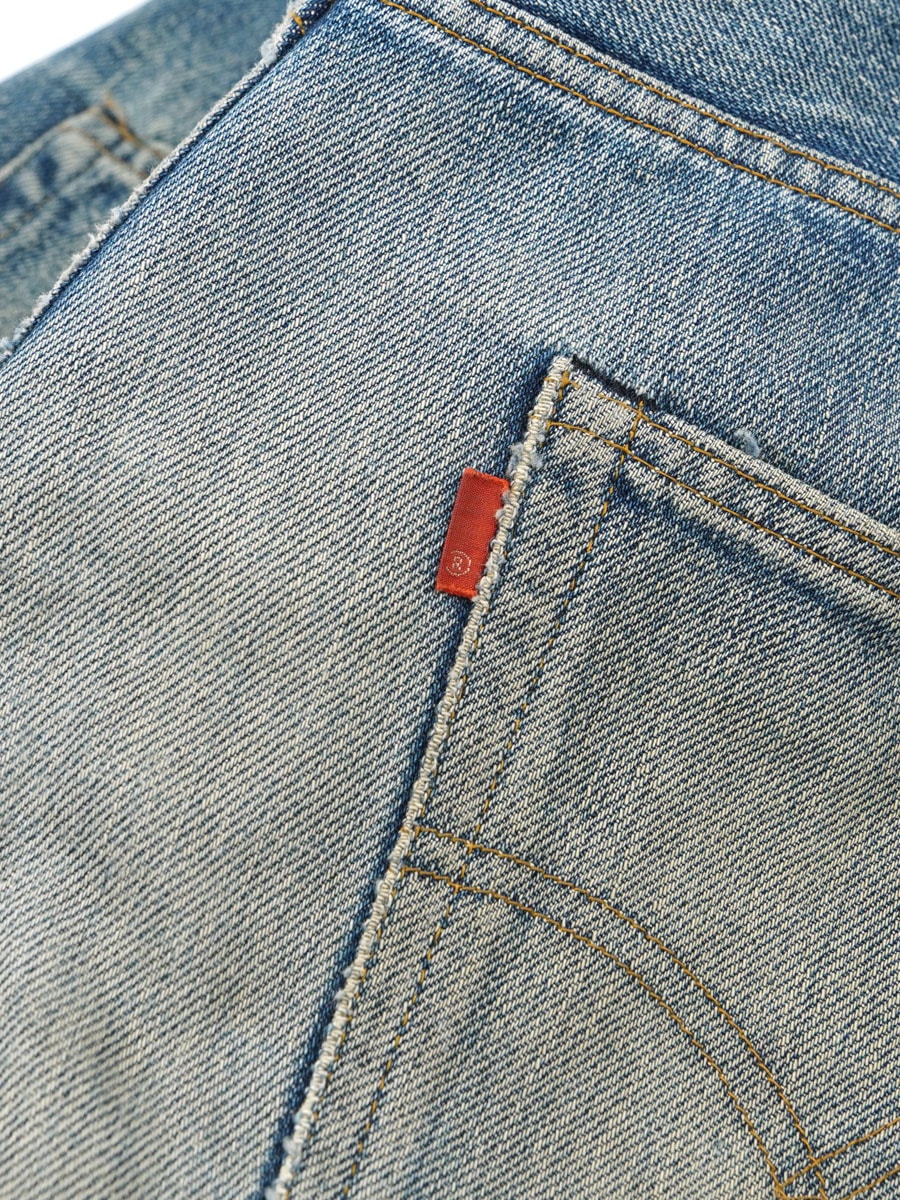 70's Levi's 1501 66前期 Rマークのみタブ デニムパンツ 良雰囲気 実寸