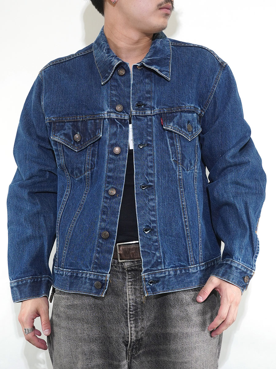 70's Levi's 70505 スモールe デニムジャケット 良雰囲気 表記