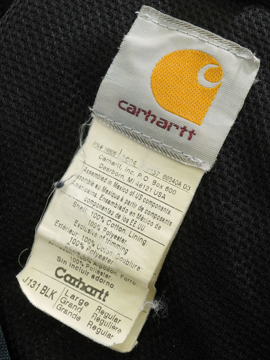MEXICO製 カーハート アクティブパーカ ブラック 表記(L) | すべての