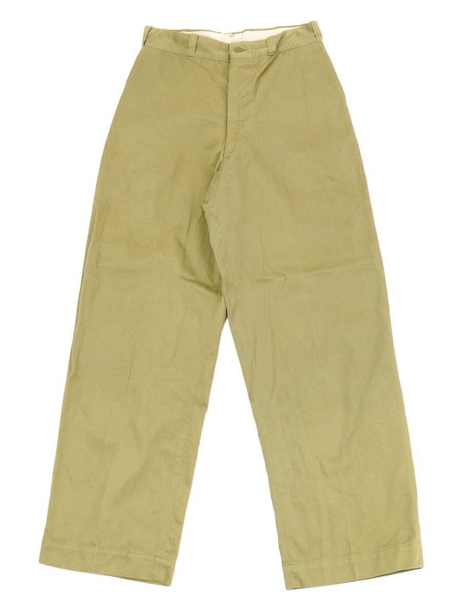 60'S U.S.ARMY CHINO TROUSERS (SIZE.W31 L31) | NEW ITEM 60'S U.S.ARMY CHINO TROUSERS (SIZE.W31 L31) | NEW ITEM