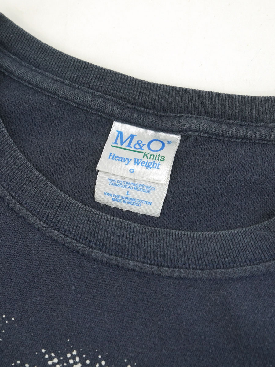 その他ブランド / 00s/ムービーT/THE BIG LEBOWSKI/M&O Knits/Tシャツ/コットン/BLK/プリント 00's M&O THE BIG LEBOWSKI ''THE DUDE ABIDES'' ムービーTシャツ 表記