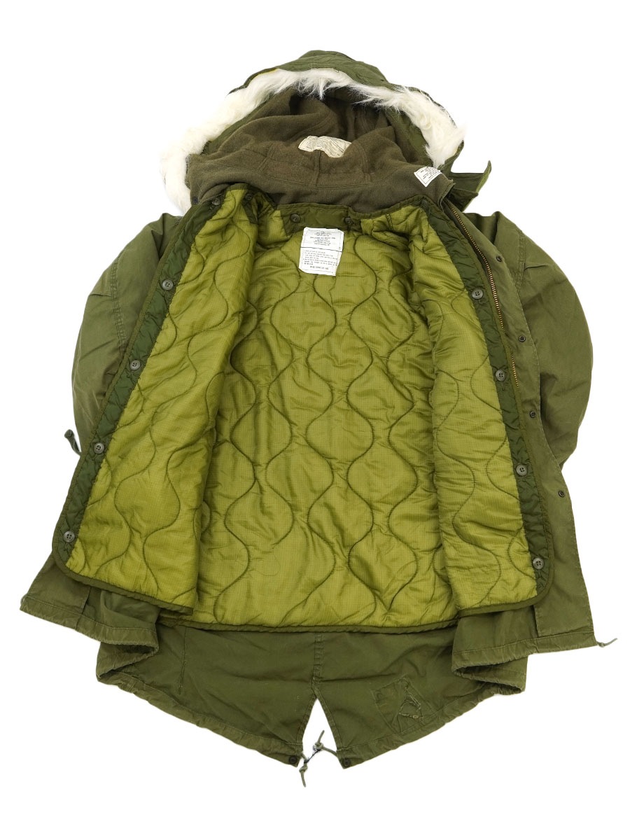 77 U.S.ARMY M-65 フィッシュテールパーカ フルセット 表記(X SMALL