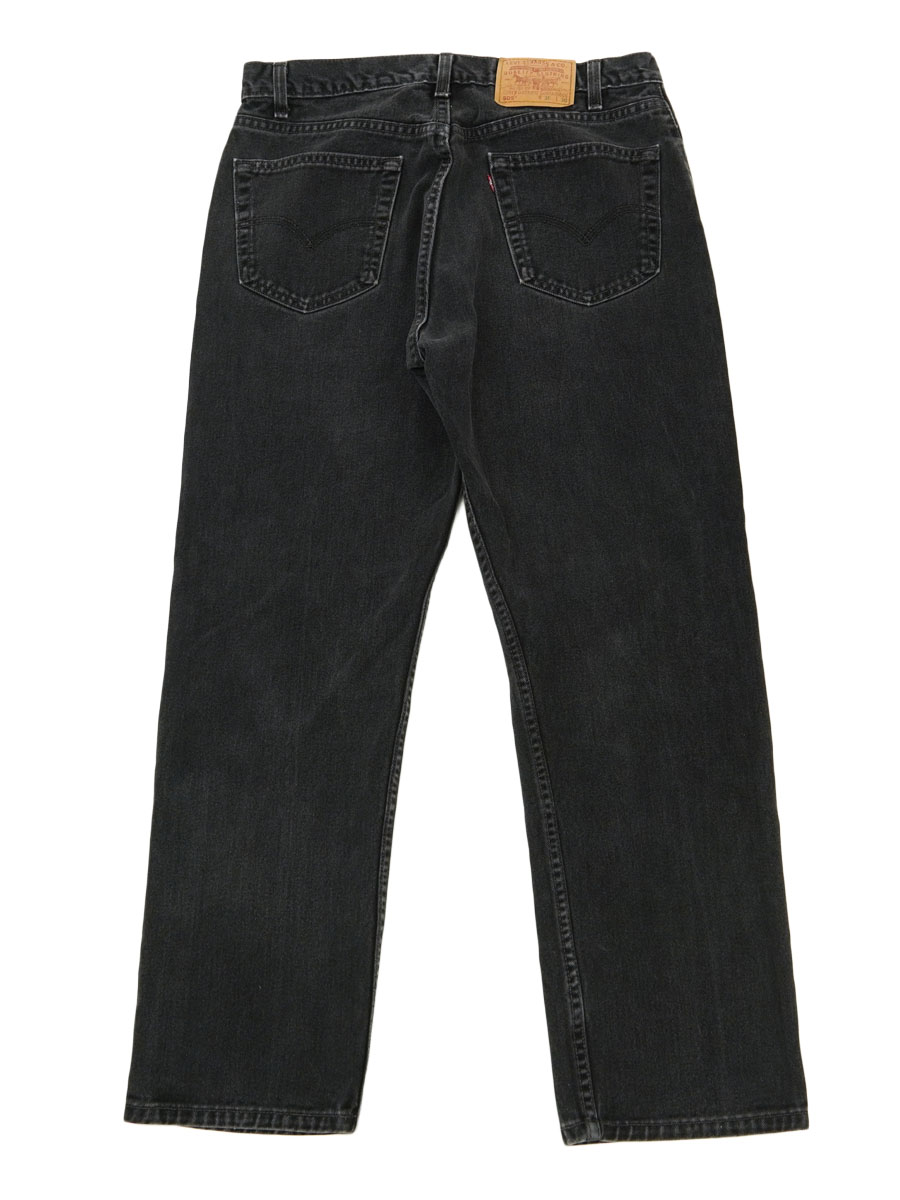 00'S LEVI'S 505 BLACK JEANS (SIZE.W36 L30) MADE IN USA | すべての