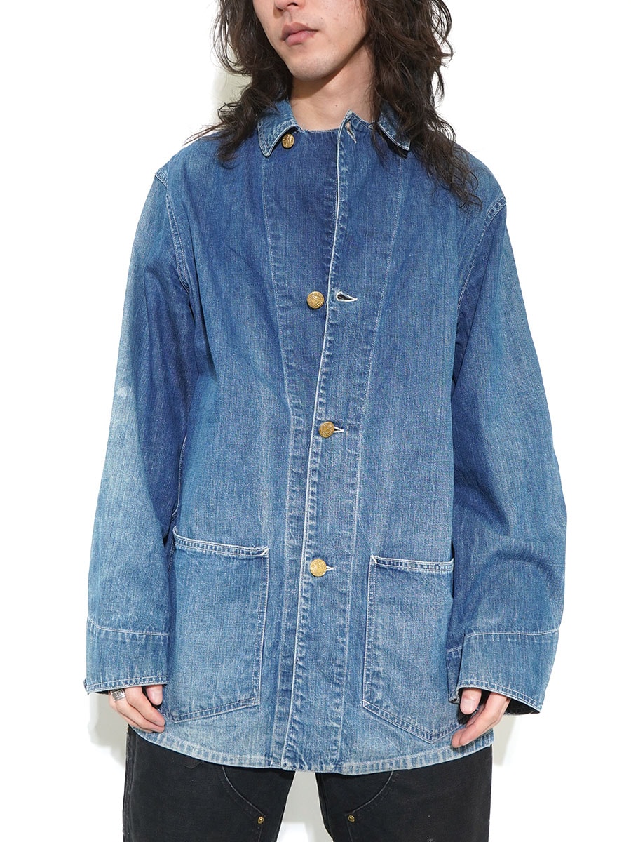 40's SWEET-ORR ダブル襟 2ポケ 大戦 デニムカバーオール 良雰囲気