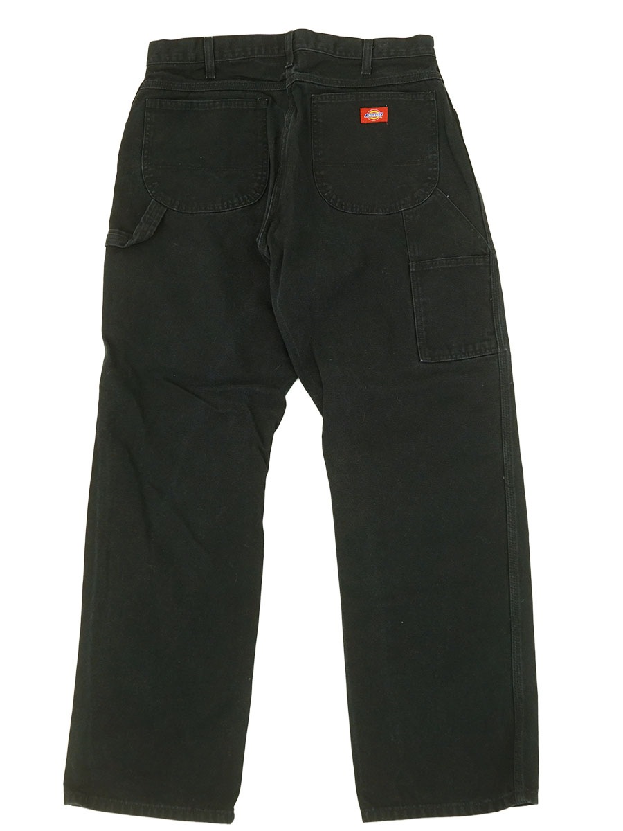 DICKIES DUCK PAINTER PANTS BLACK (SIZE.W36 L32) MADE IN MEXICO