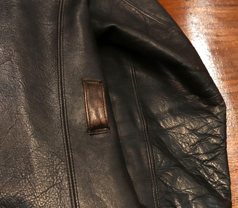 1930s LEATHER CAR COAT , Size 38