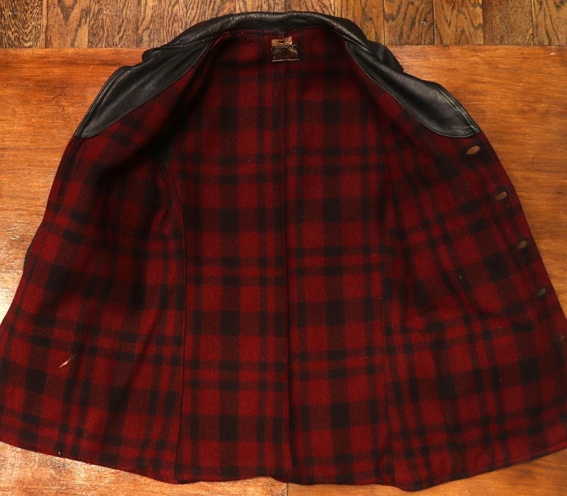 1930s LEATHER CAR COAT , Size 38