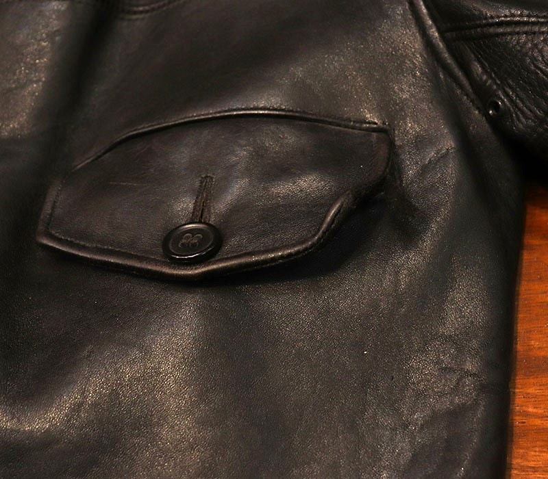 1930s LEATHER CAR COAT , Size 38