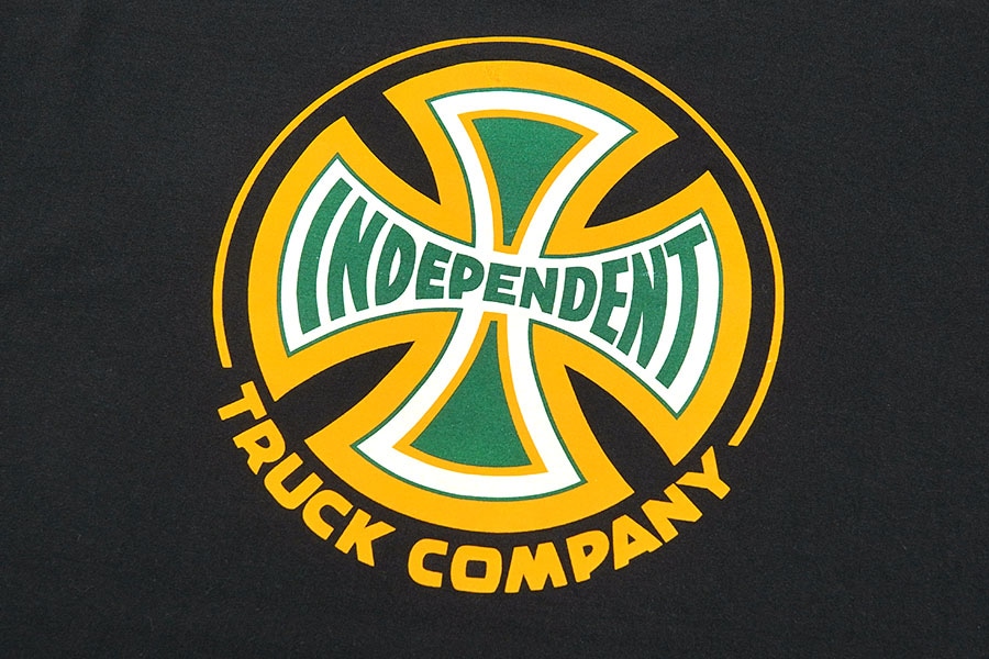 00's INDEPENDENT アイアンクロスロゴ 両面プリント Tシャツ