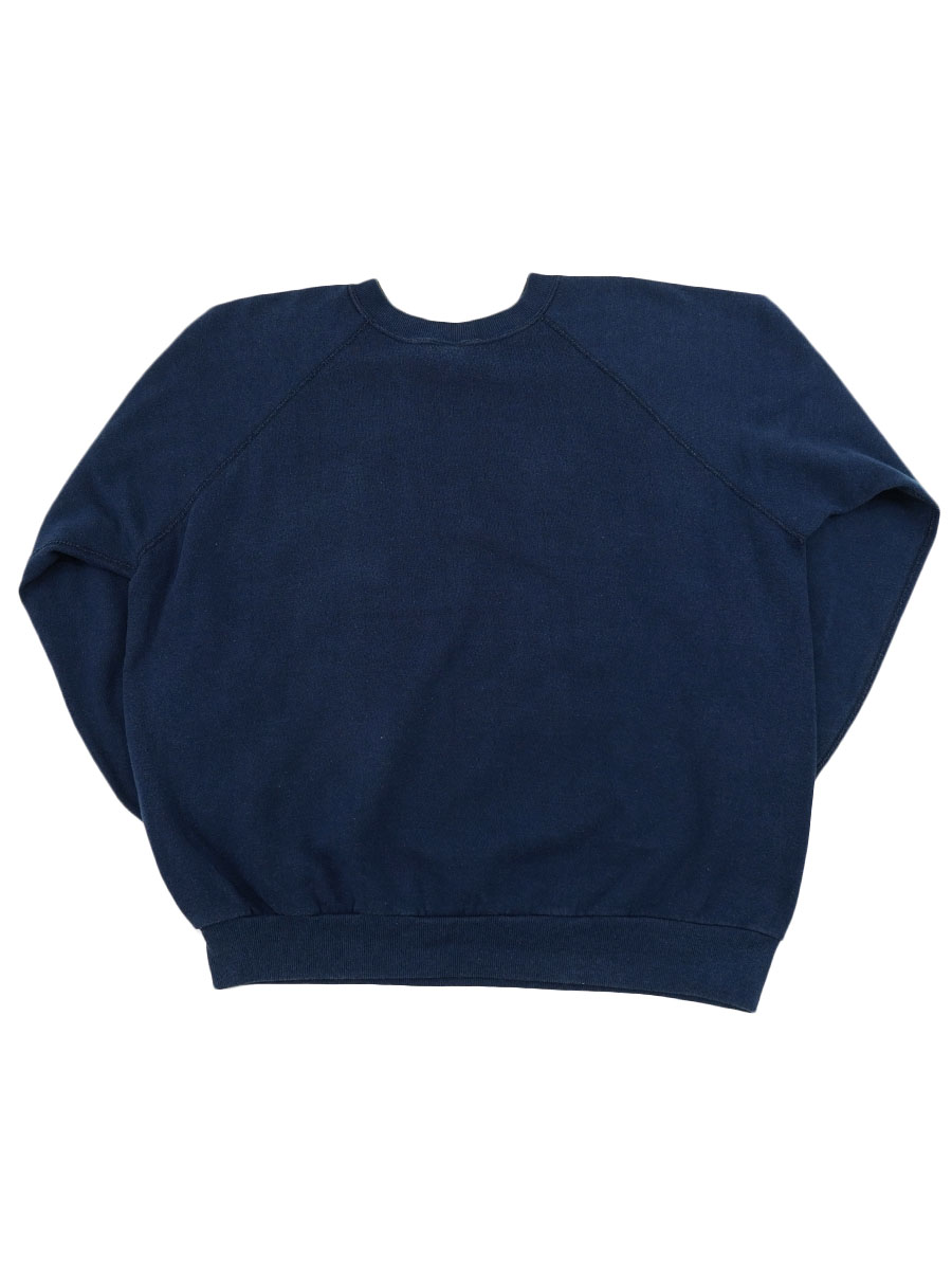 80's ARTEX ''NAVY ANNAPOLIS'' 3段プリント スウェット 表記(XL