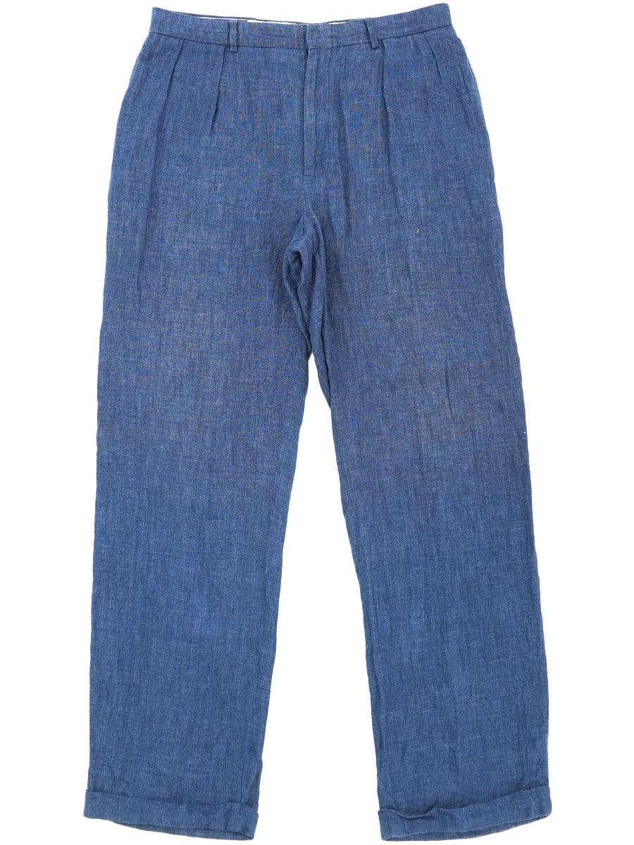 Ralph Lauren ポロバイラルフローレン リネン 2タックスラックス Ralph Lauren ポロバイラルフローレン リネン 2タックスラックス