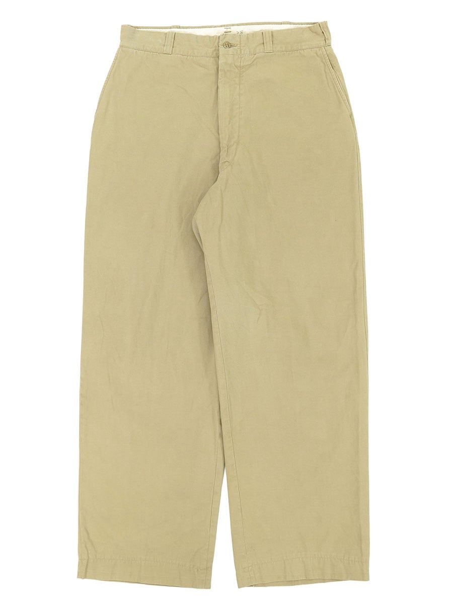 60's USMC チノトラウザーズ ジッパーフライ 表記(34x31) | NEW ITEM