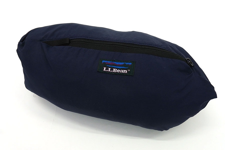 80's～ L.L.BEAN アノラックパーカ ネイビー 表記(XL) パッカブル USA