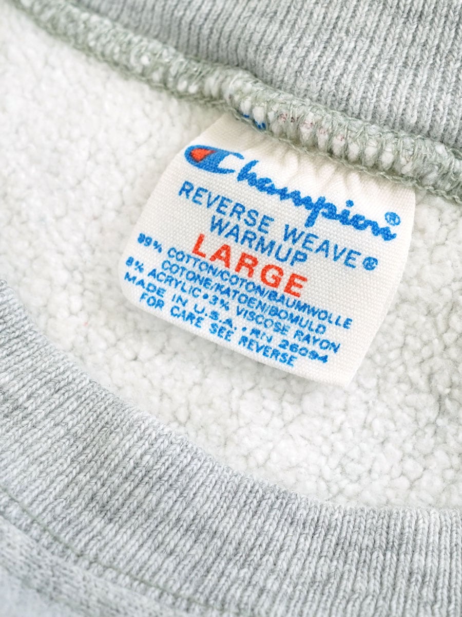 80s USA製 白 チャンピオン リバースウィーブ ボロ ヴィンテージ 80s