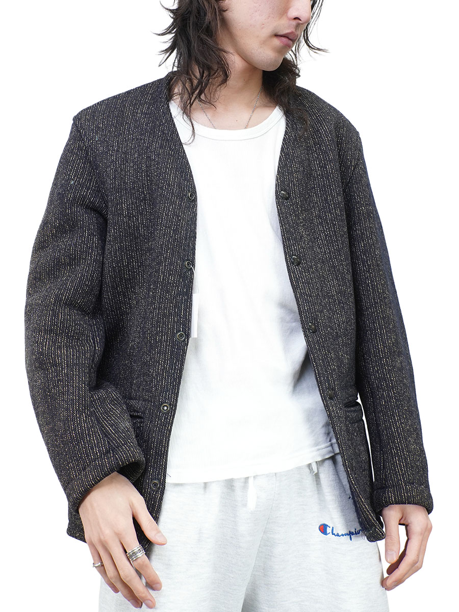 40s BROWN’S BEACH ノーカラー ジャケット vintage us 30-40's Brown's Beach ビーチジャケット “ノーカラータイプ