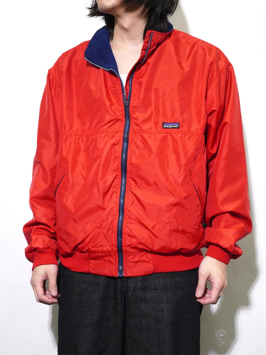 89 パタゴニア シェルドシンチラジャケット フレンチレッド 表記(L