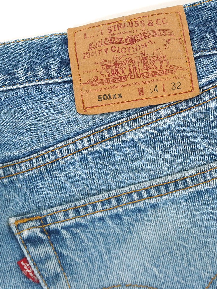90'S LEVI'S 501 JEANS (SIZE.W34 L32) MADE IN USA | NEW ITEM