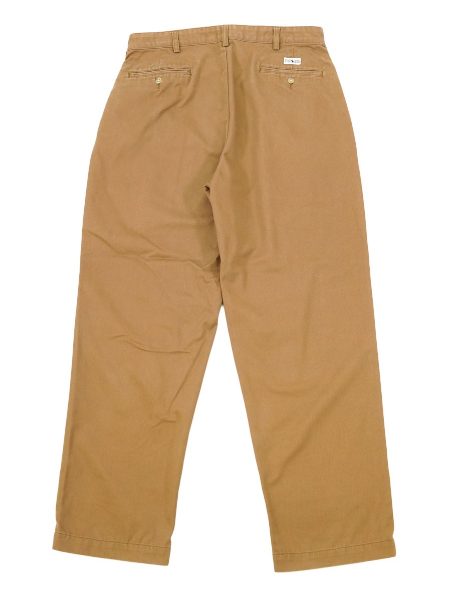 ラルフローレン 2タック ANDREW PANTS ライトブラウン 表記(W32 L30