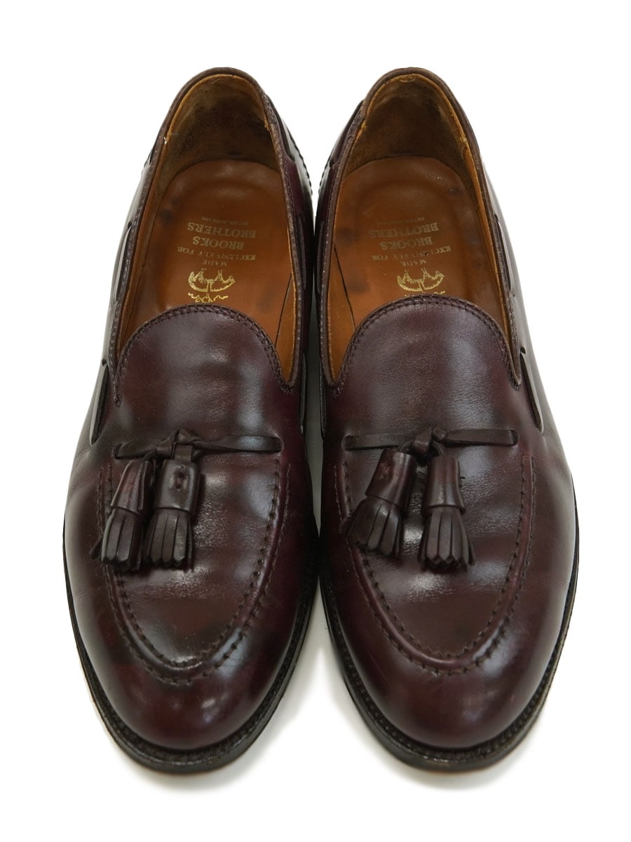USA製 ALDEN × BROOKS BROTHERS 769 タッセルローファー