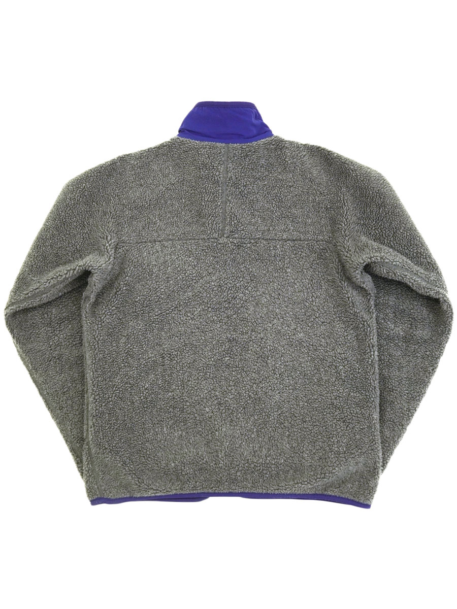 93 PATAGONIA RETRO-X CARDIGAN CHARCOAL HEATHER/BLUEGRASS/BLUEBERRY
