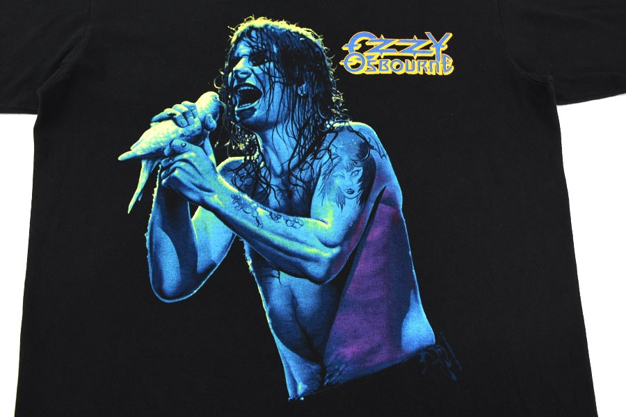 Ozzy Osbourne usa製　ロンT Lサイズ　両面プリント　デカロゴ Ozzy Osbourne usa製 ロンT Lサイズ 両面プリント Ozzy Osbourne