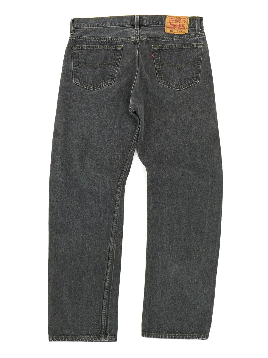 90'S LEVI'S 501 BLACK JEANS (SIZE. W36 L30) MADE IN USA | NEW ITEM